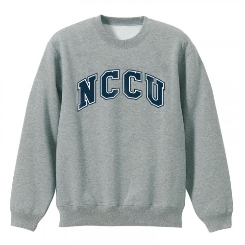 NCCU經典款美式大學T_麻花灰